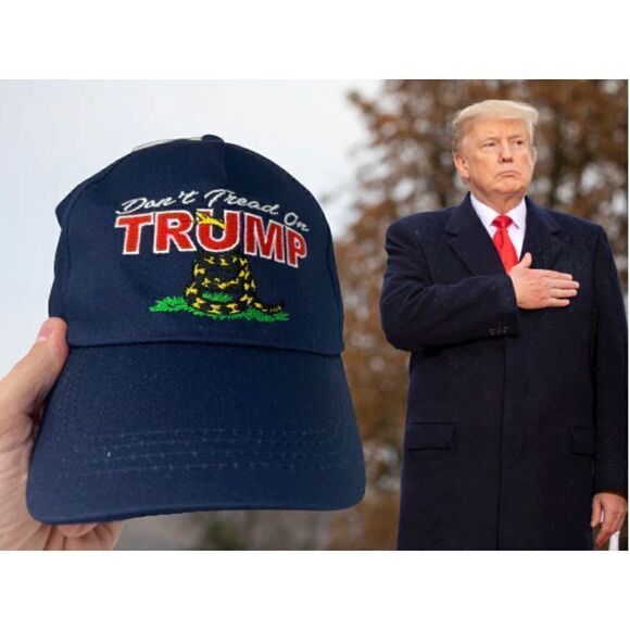 DON’T TREAD ON TRUMP Hat Adjustable Size - Picture 7 of 9